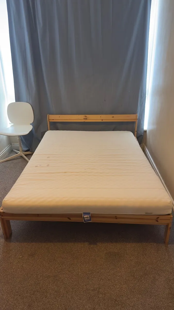 bed with mattress - Image 4