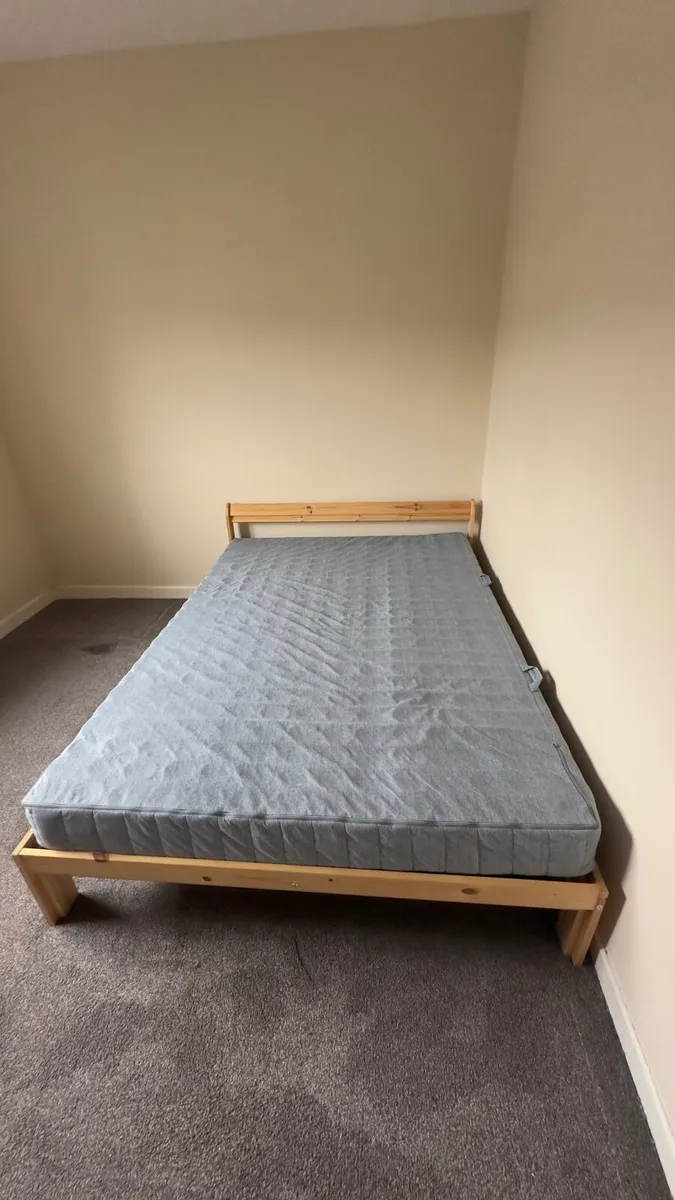 bed with mattress - Image 3
