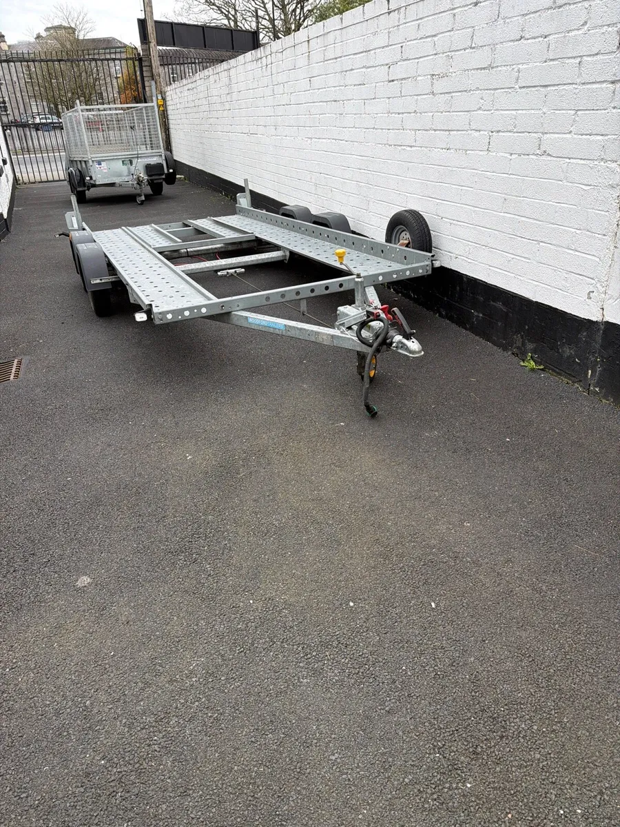 Woodford 14 ftx6”3 ft light weight car transporter - Image 1