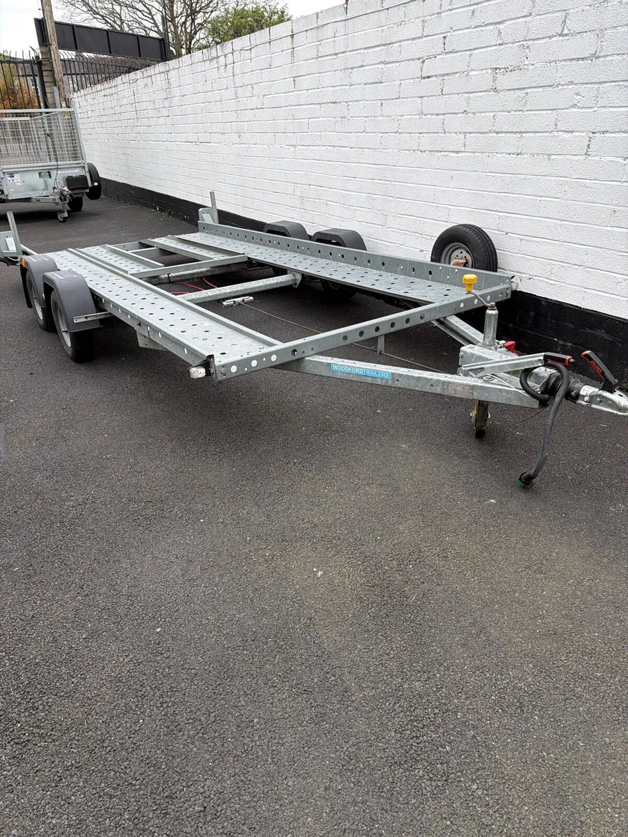 Woodford 14 ftx6”3 ft light weight car transporter - Image 2