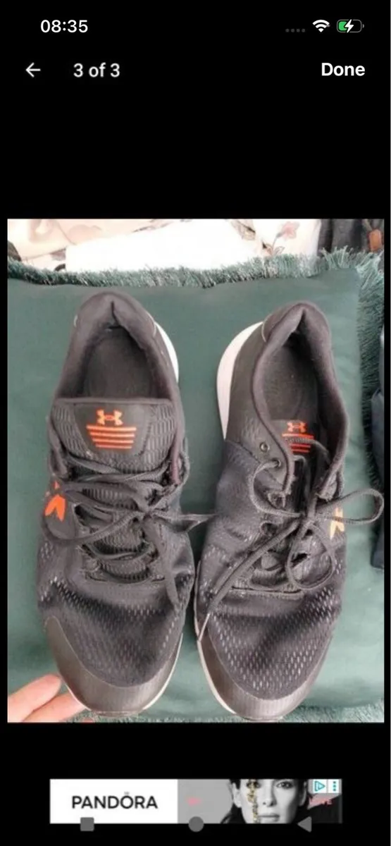 Men’s under armour trainers - Image 1