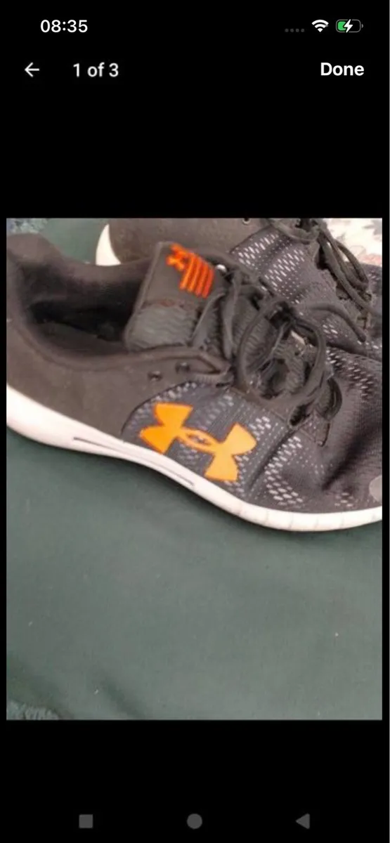 Men’s under armour trainers - Image 3