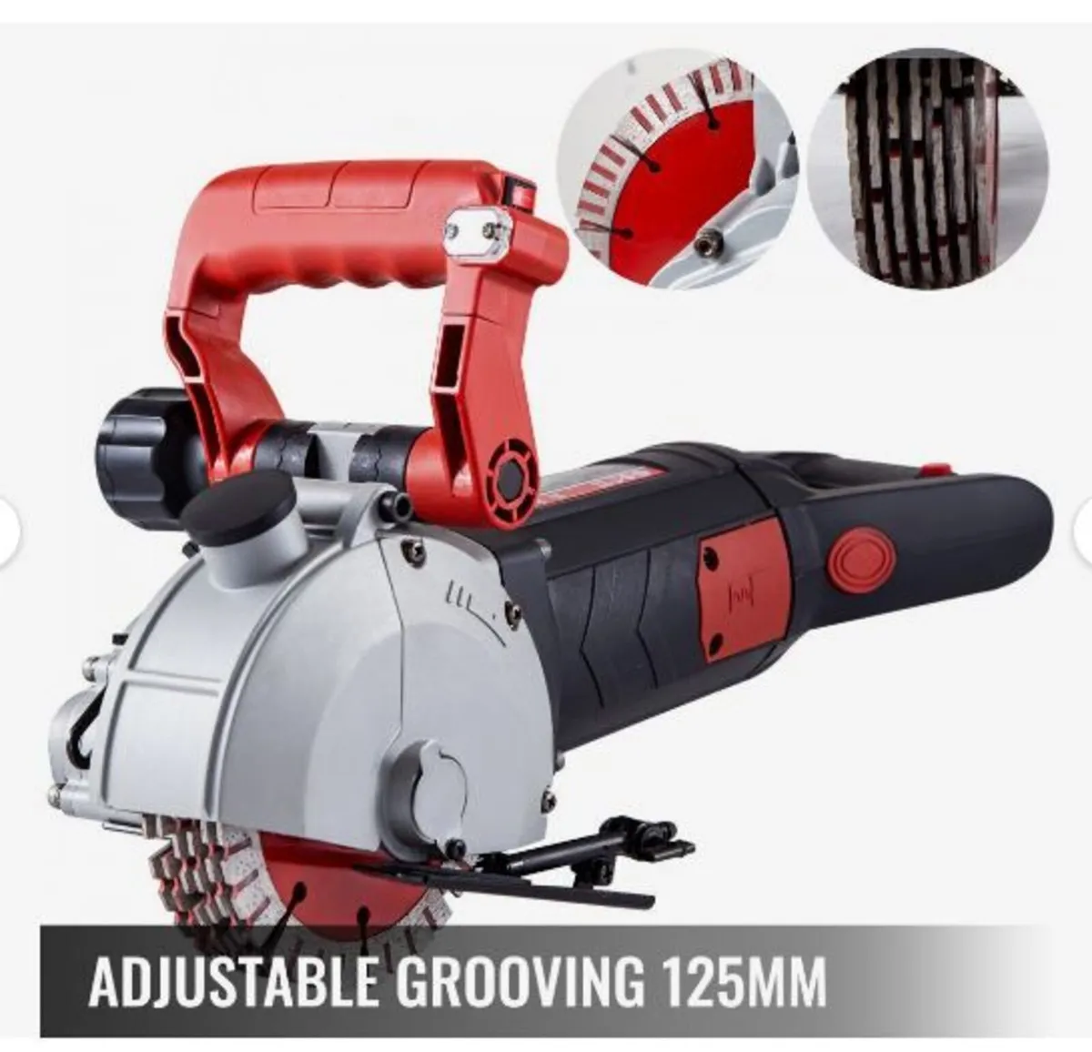Wall Chaser, 34 mm Cutting Depth Wall Cutting - Image 2