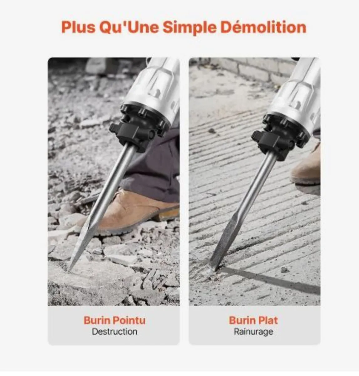 Demolition Jack Hammer, 3500W - Image 3