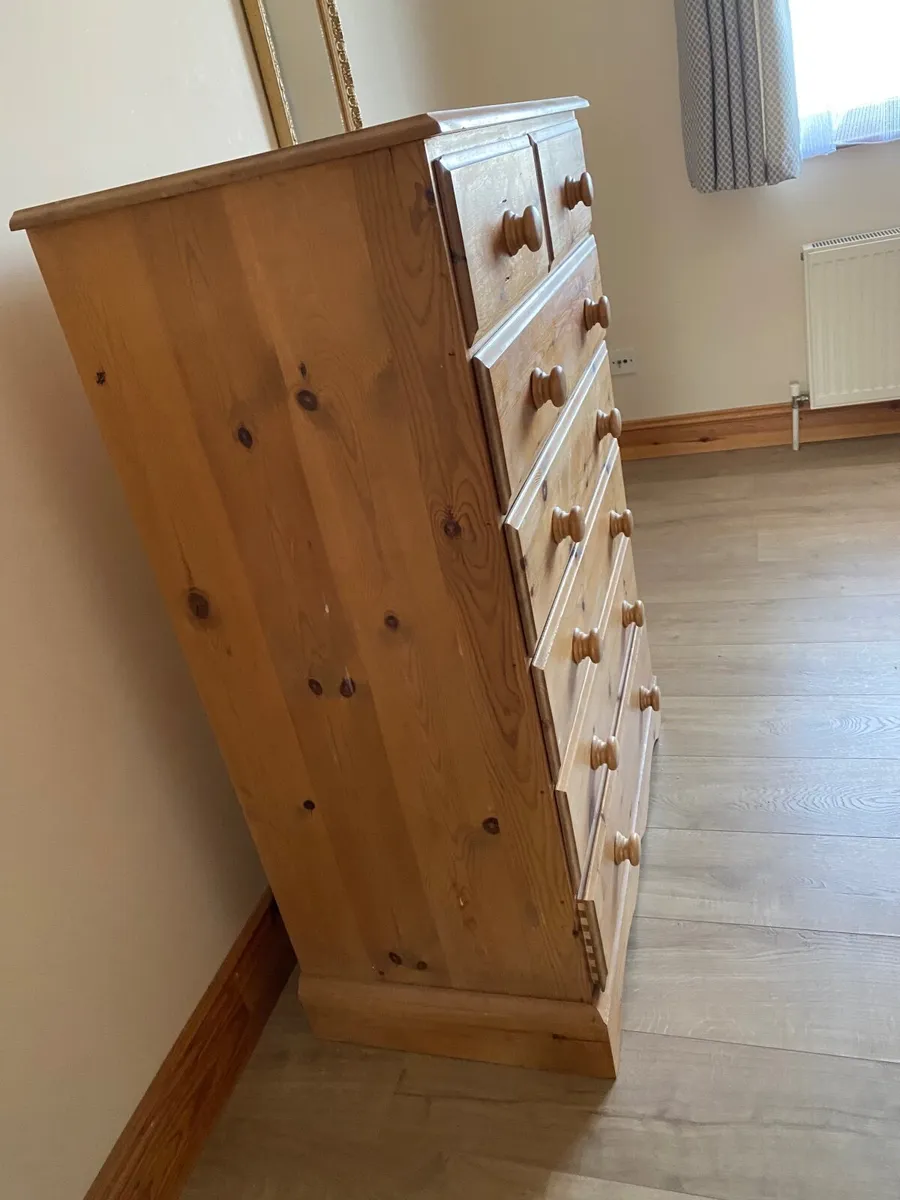 Solid Pine Chest of Drawers - Image 2
