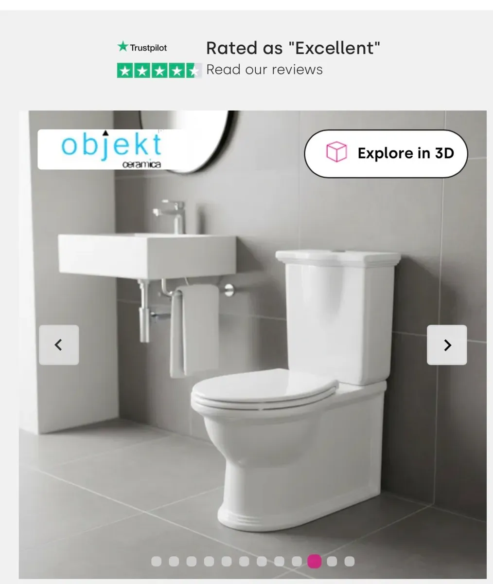 Windsor Soft Close Toilet - like new RV 495£ - Image 3