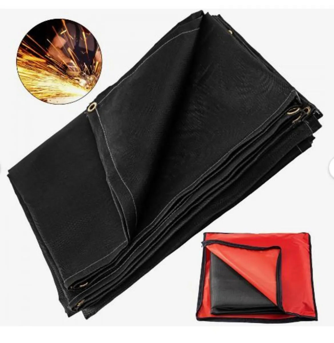 Welding Blanket 1.8x3.05 m Fiberglass Blanket - Image 1