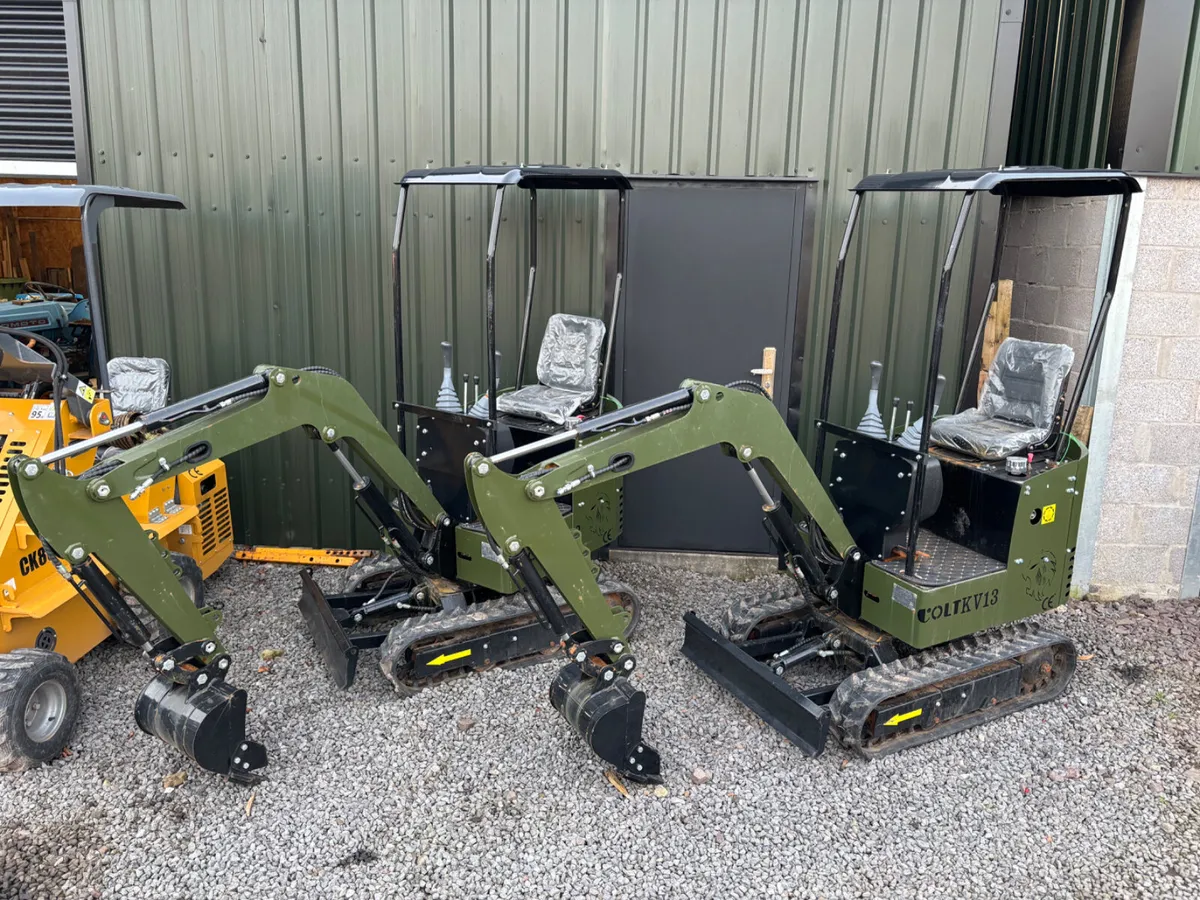 New colt 1.3 ton mini diggers