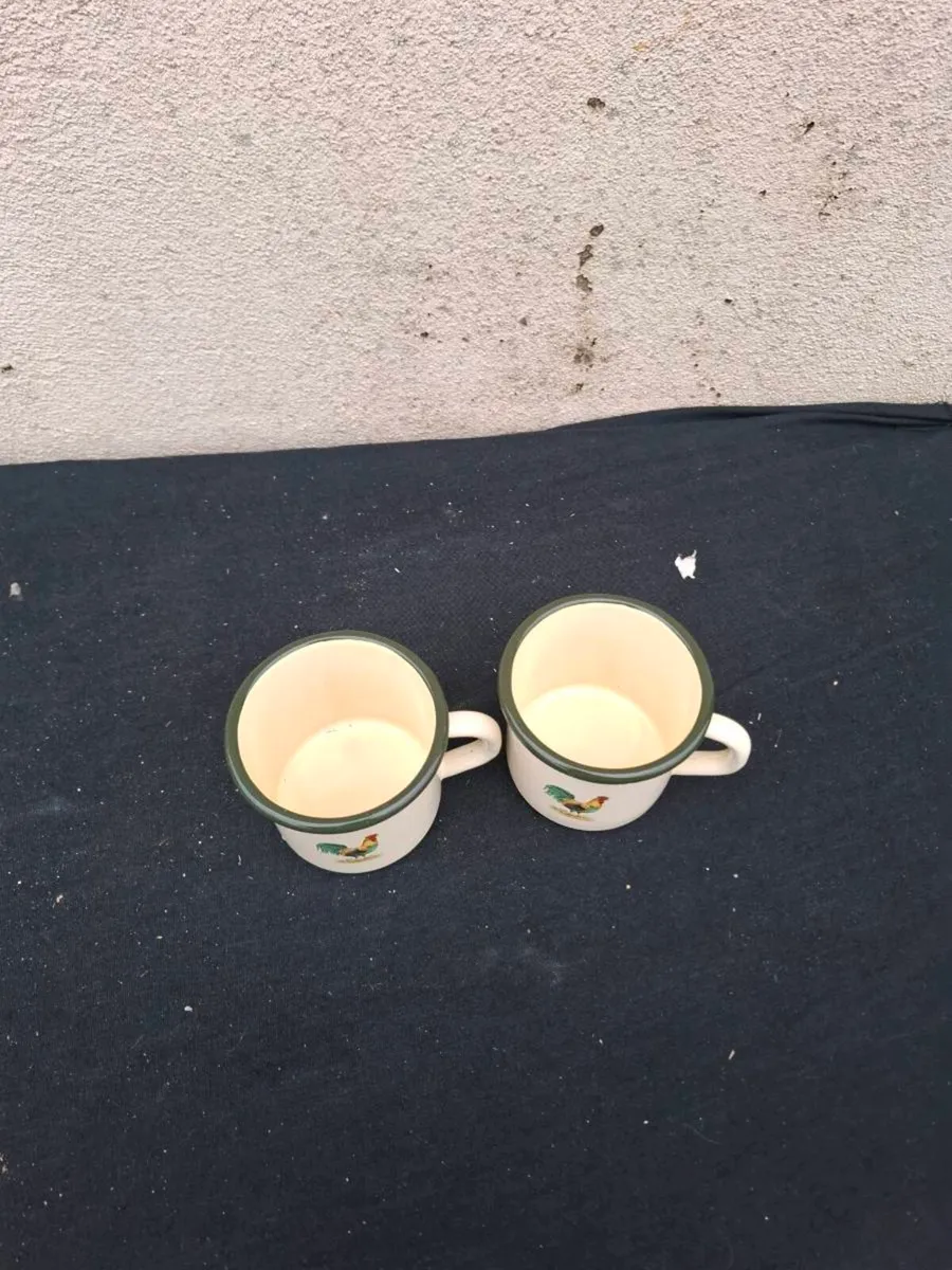 Chicken enamel mug - Image 2