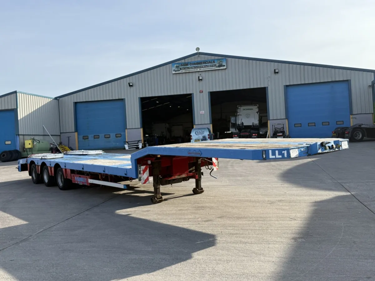 2007 NOOTEVOOM EXTENDABLE LOW LOADER - Image 1
