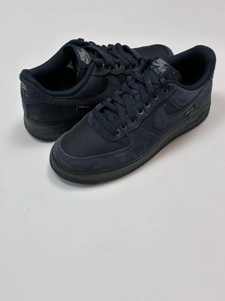 Men's Nike Air Force 1 Low Cordura Dark Obsidian - Image 1