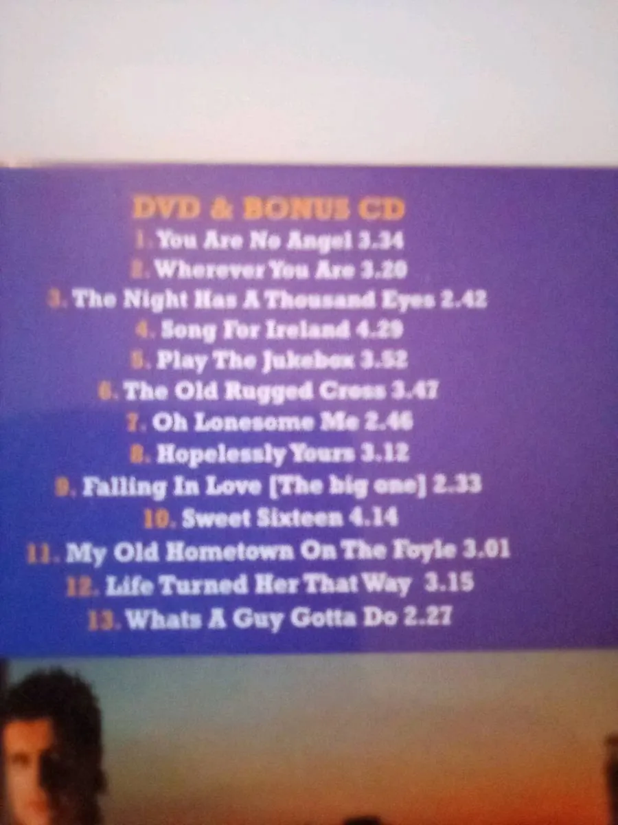 JOHN.  MC.  NICHOLL.   D.V.D.   AND.  BONUS.   C.D - Image 3