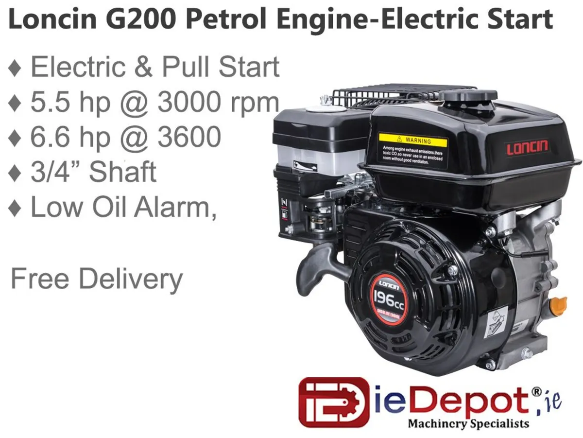 Engine with Electric Start