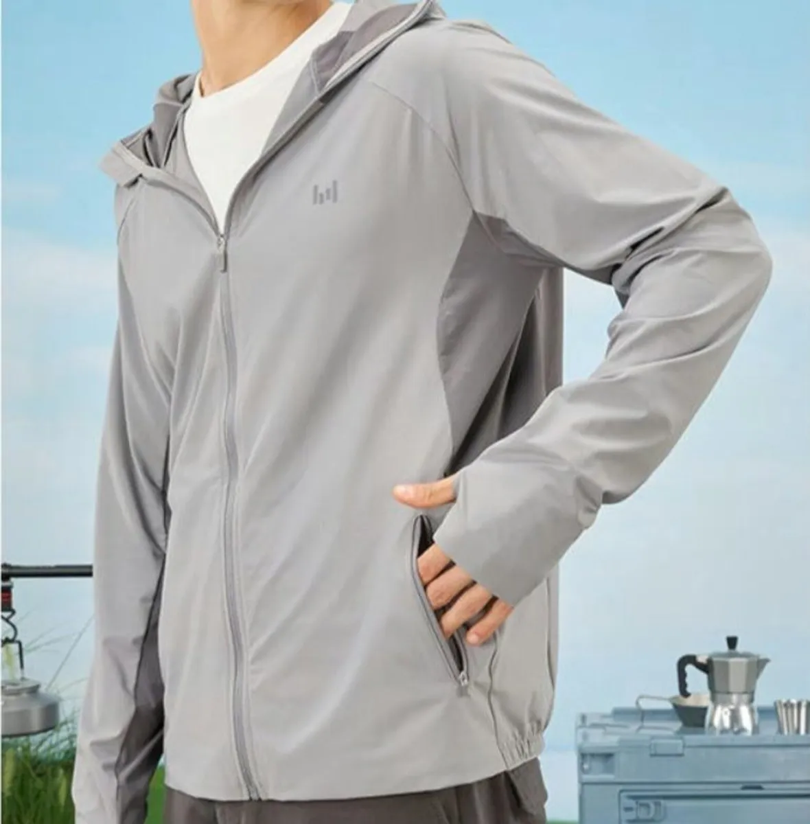 Sunscreen Water-repellent windproof jacket lightwe - Image 3