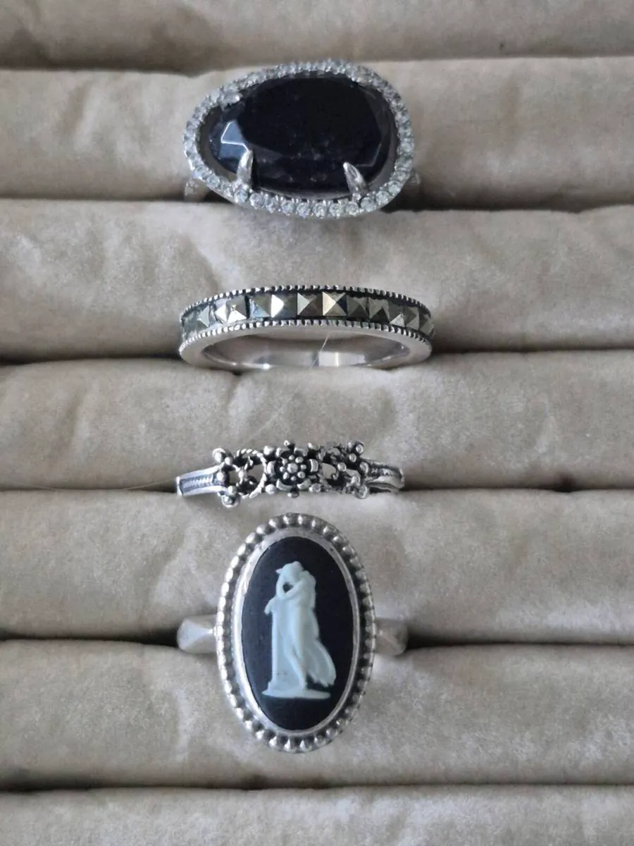 925 Silver Rings - Various (x19) - Image 3