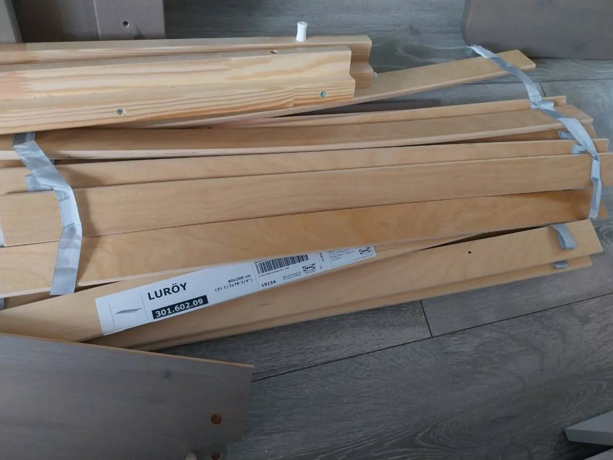 Kids extendable bed ikea SUNDVIK model brown - Image 2