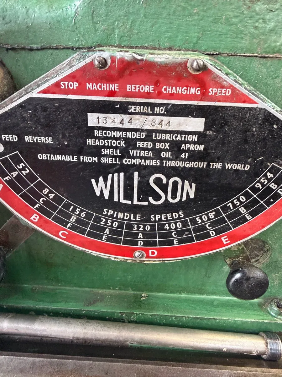 Wilson Slant Bed Lathe - Image 3