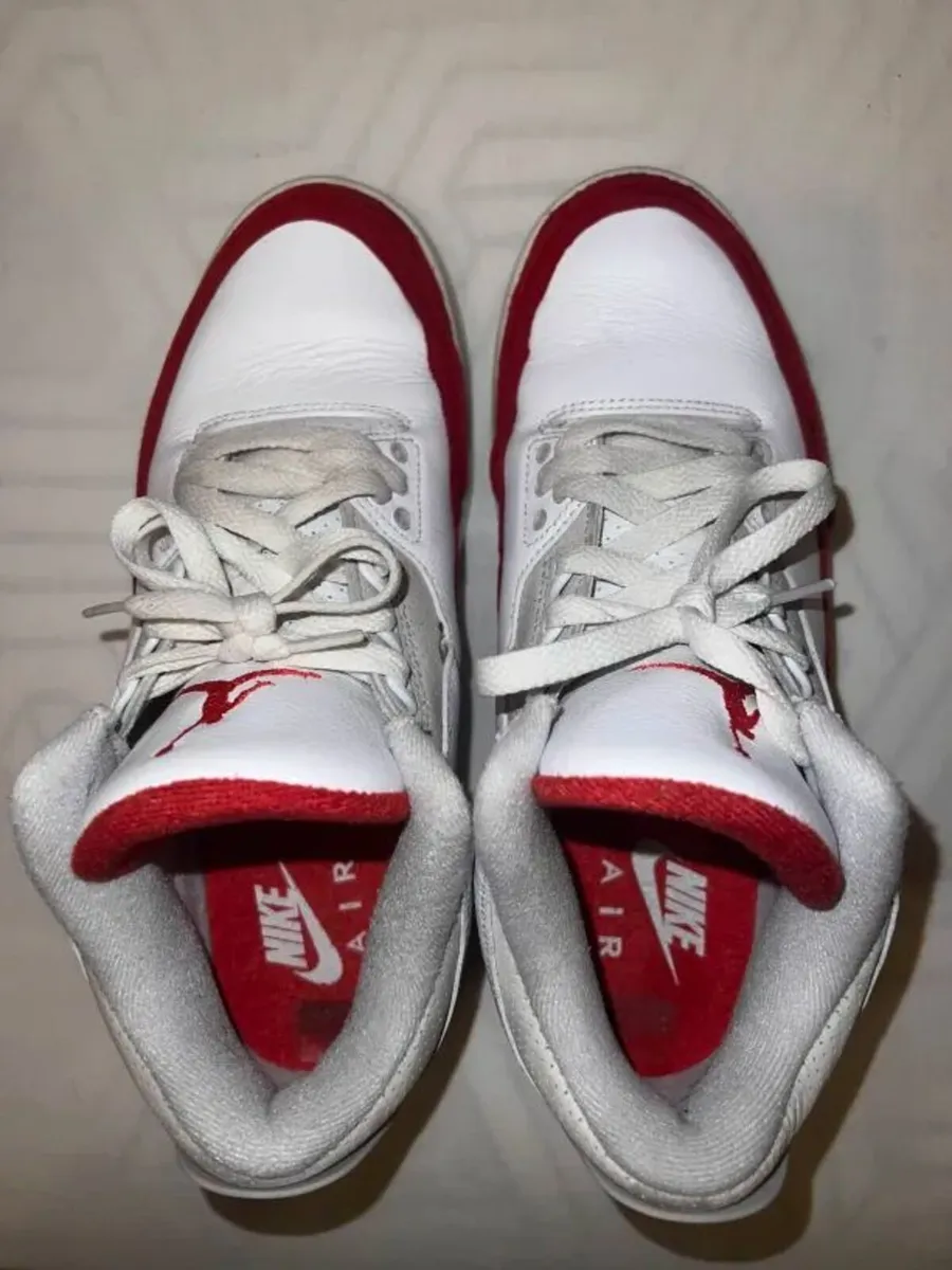Nike Jordan 3 Tinker Red EU 42 (UK 7.5). - Image 3
