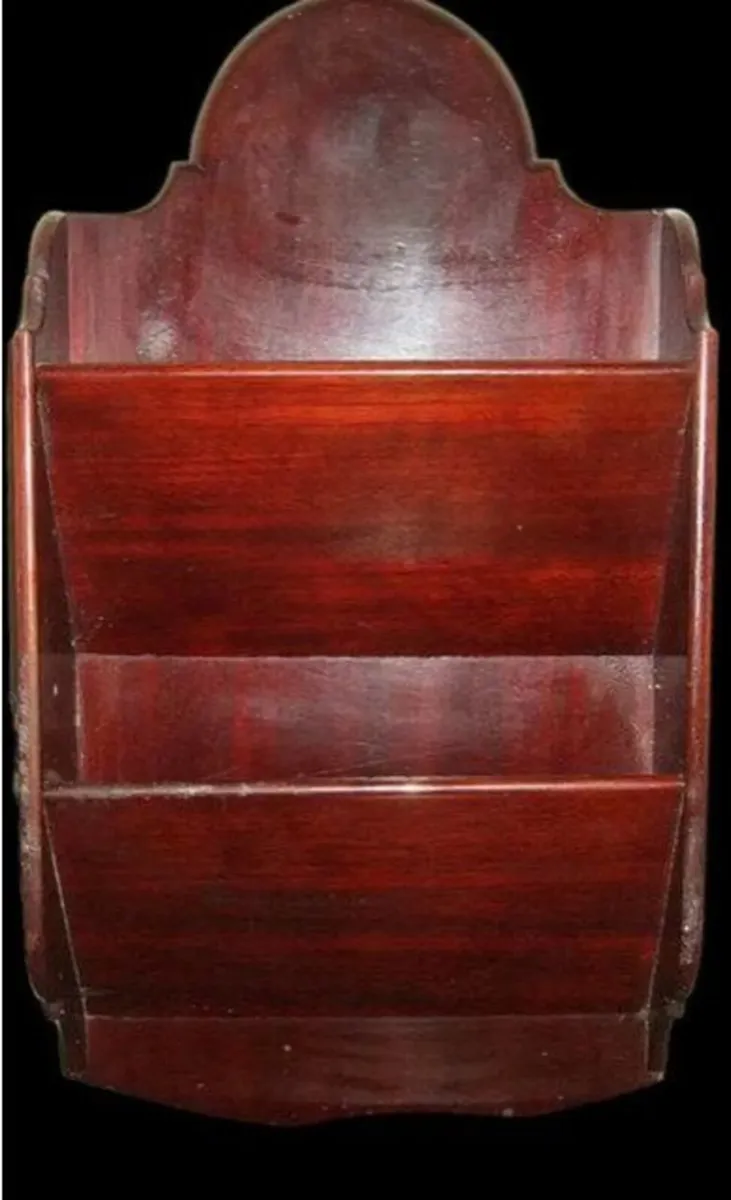 Vintage Wooden Letter Rack - Image 4