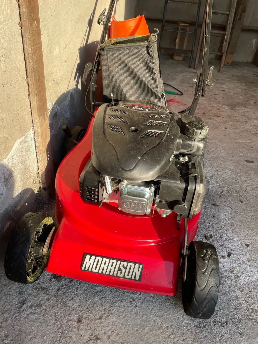 1yr MORRISON lawn mower (€625 new) - Image 2