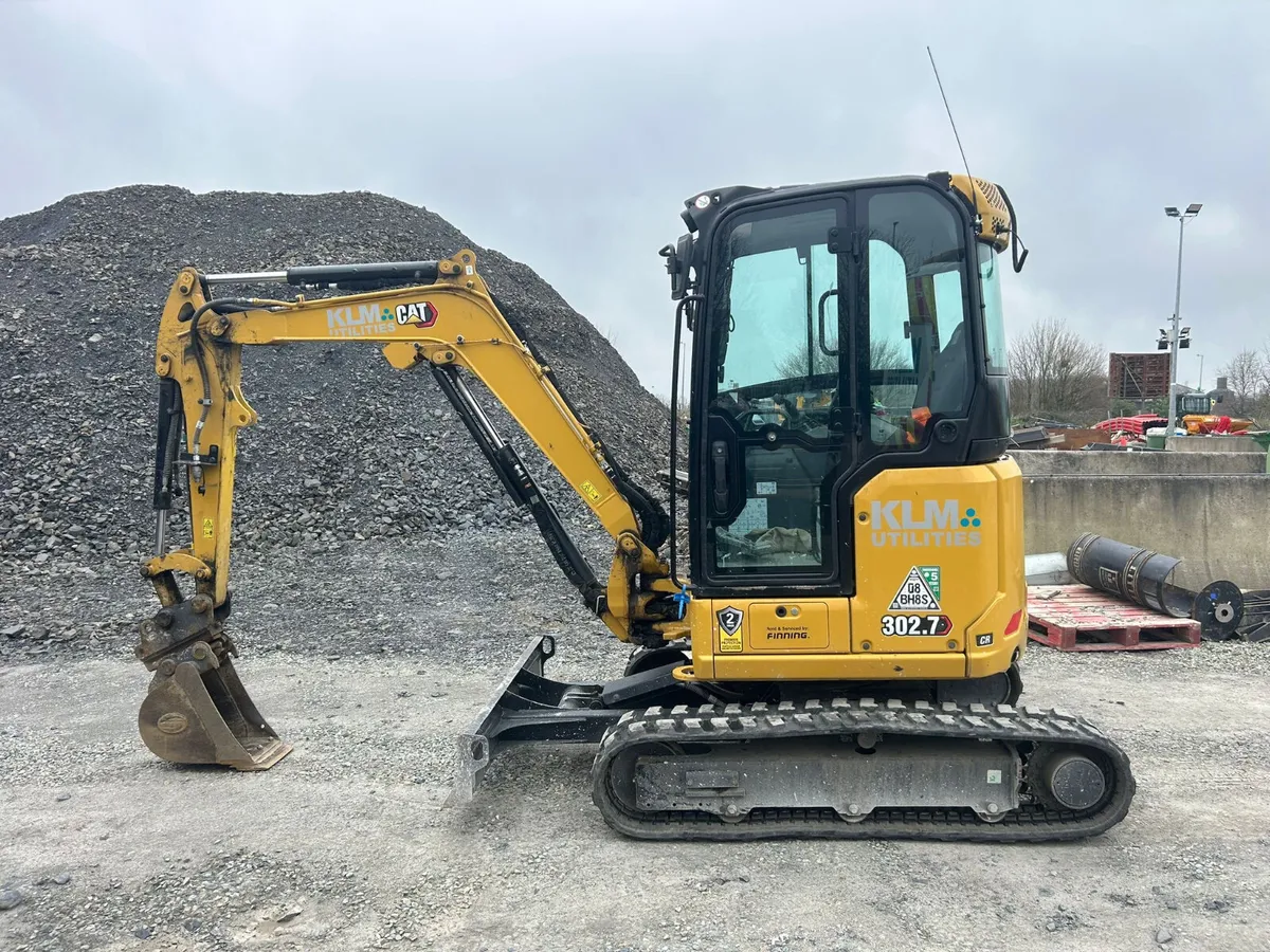 2023 Cat 302.7 Only 850Hrs - MULLANS - Image 2