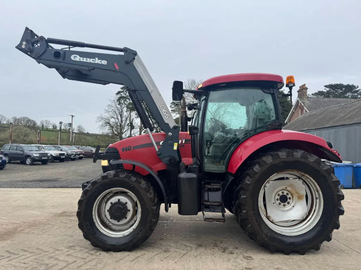2009 Case Maxxum 140 with Quicke Loader - Image 2