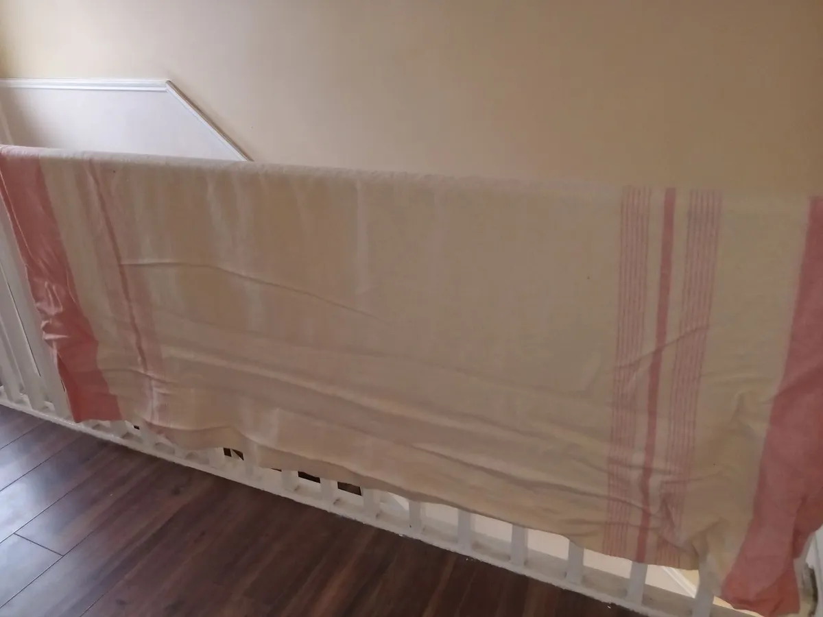 VINTAGE DRIFTER DOUBLE WOOLLEN BLANKET - Image 1