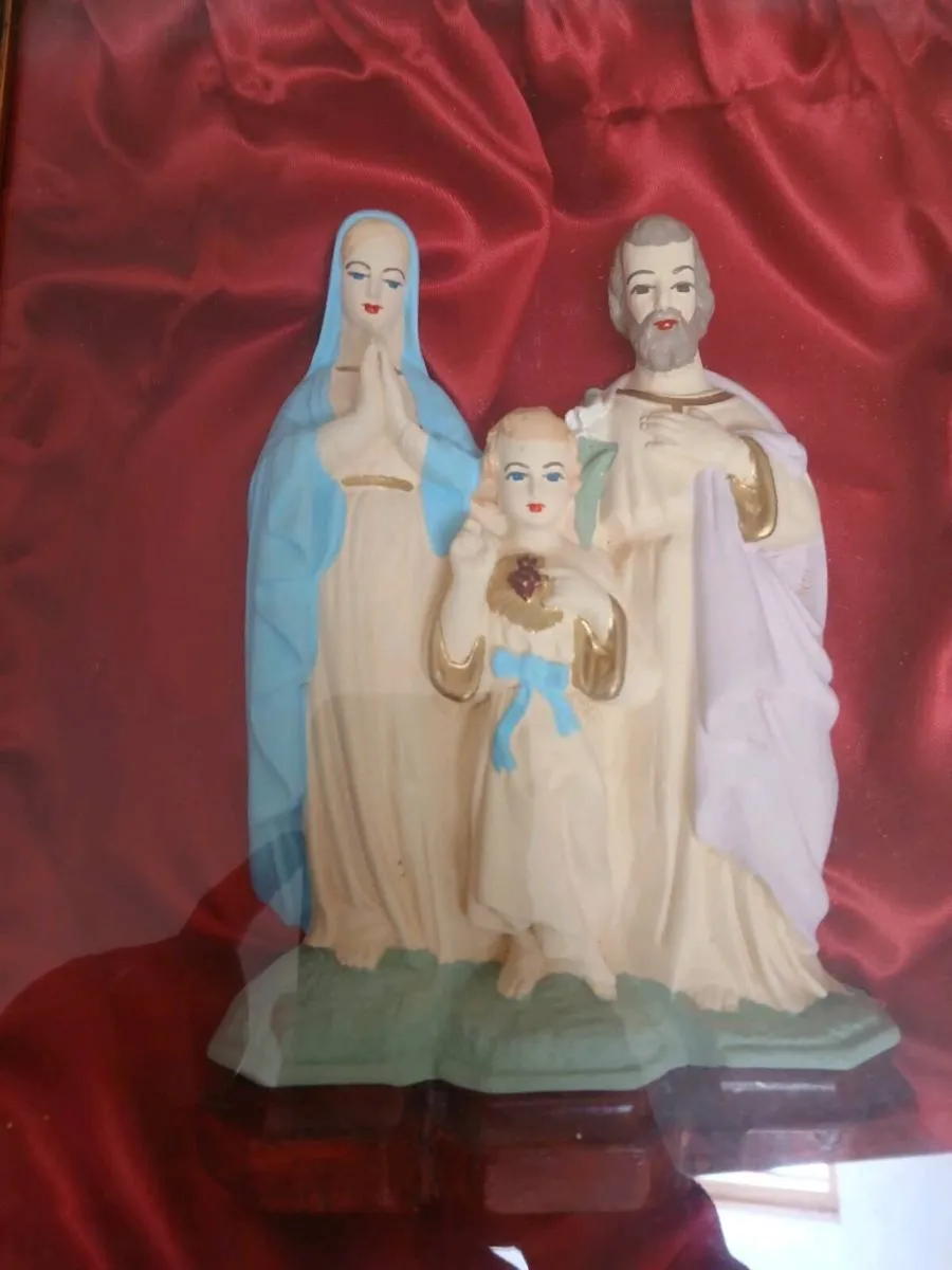 Antique religious wall picture - Image 2