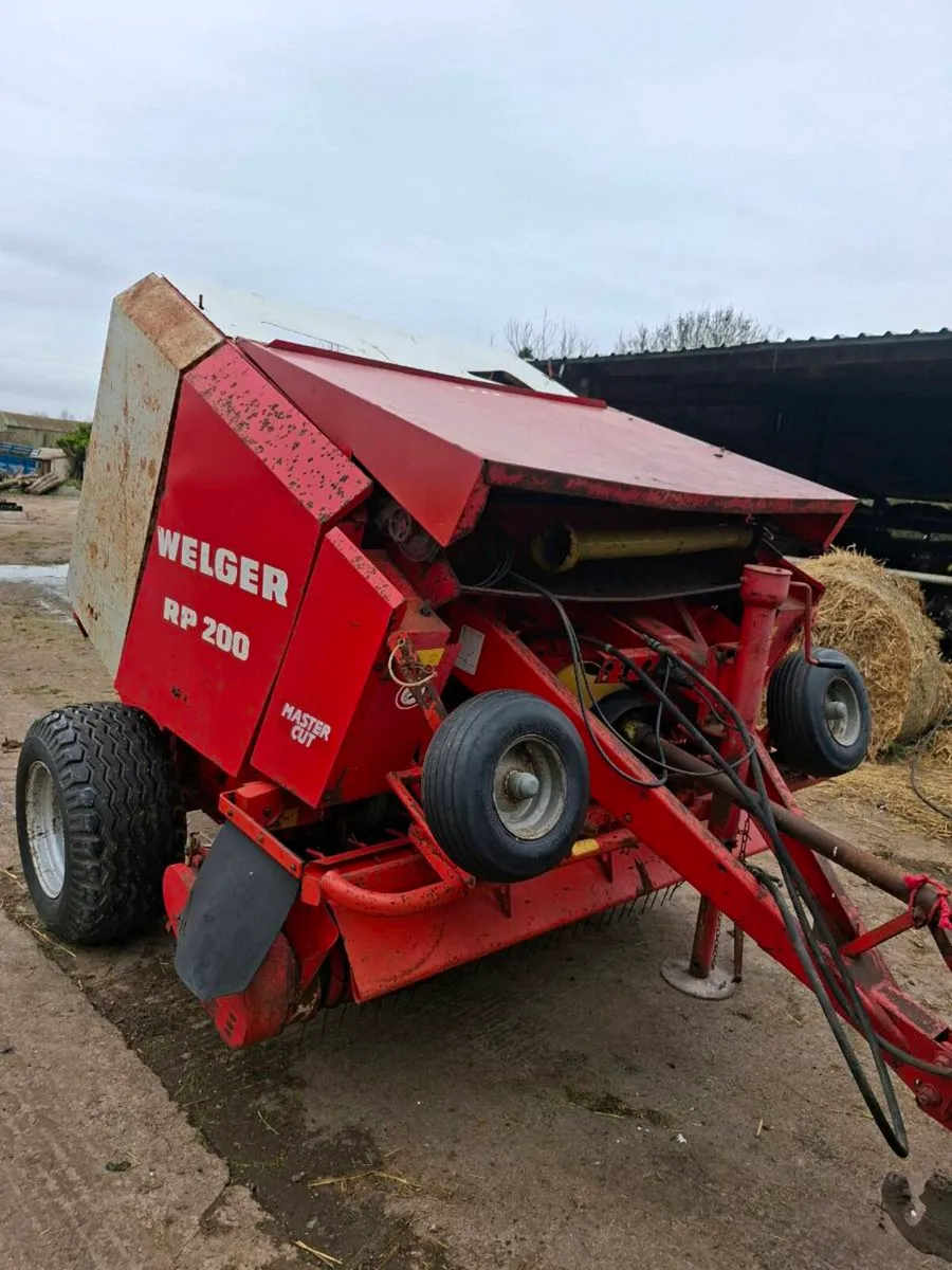 WELGER RP200 CHOPPER AND NET - Image 1