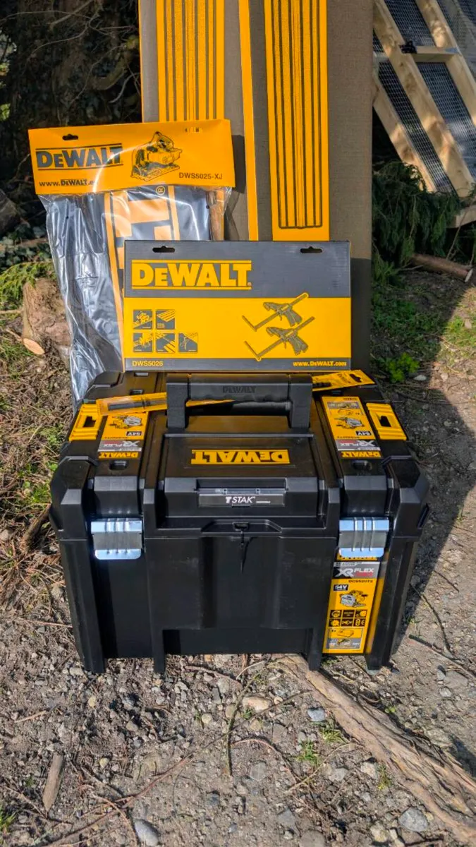 DeWalt 54v Plunge Saw Full Kit 2 x 6Ah - New - Image 2
