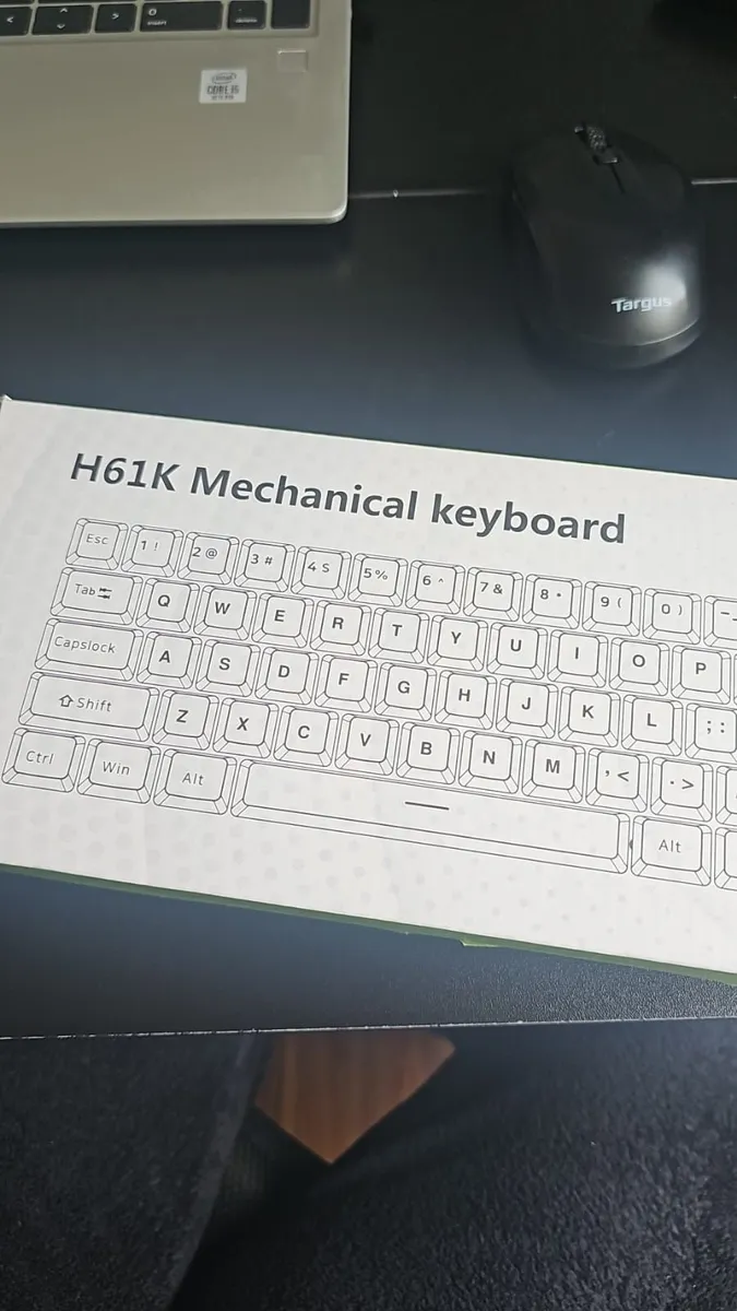 H61K mechanical keyboard linear keys gaming - Image 2