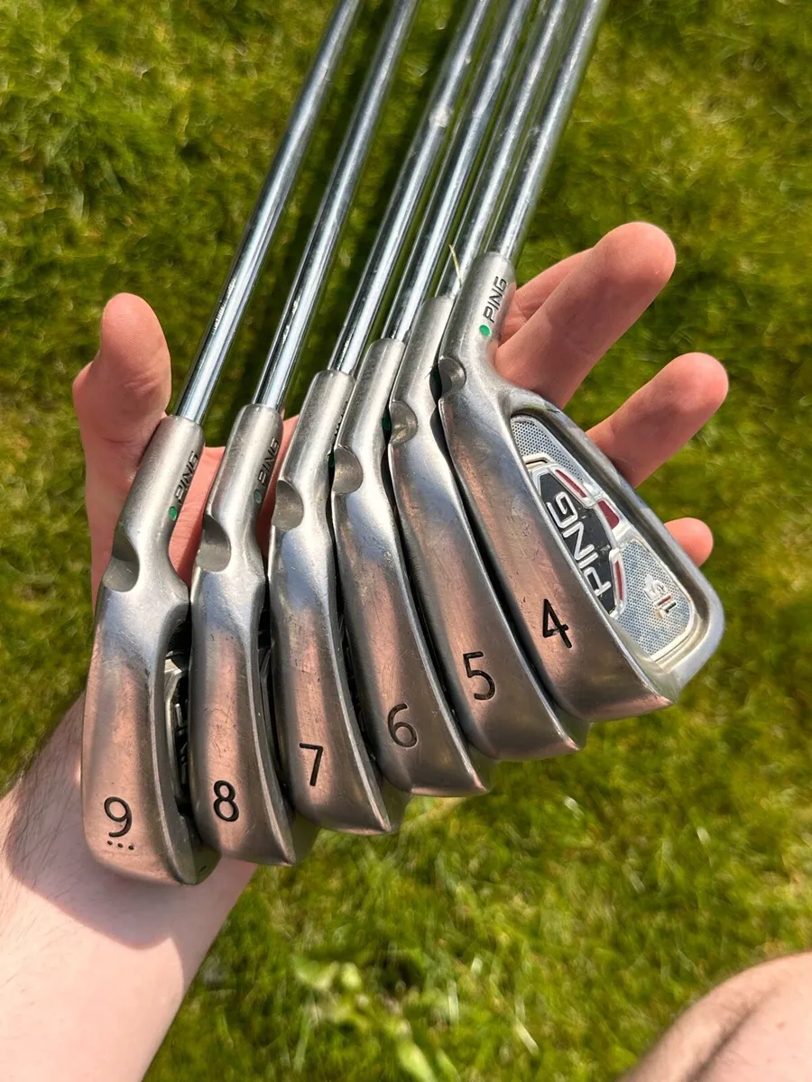 Ping i15 Green Dot Irons(4-9) *€222 on GolfBidder* - Image 1