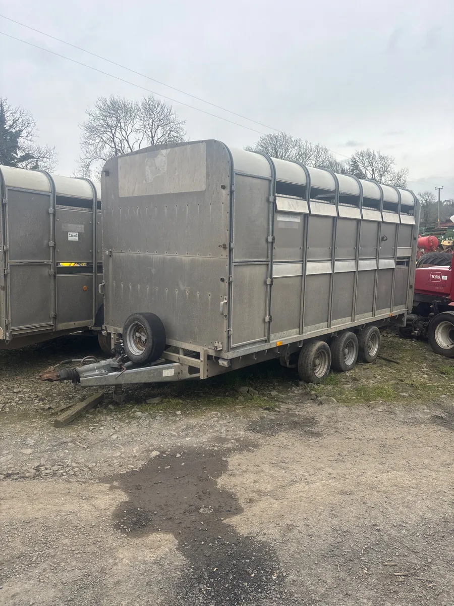 Ifor Williams 14ft dp cattle trailer - Image 1