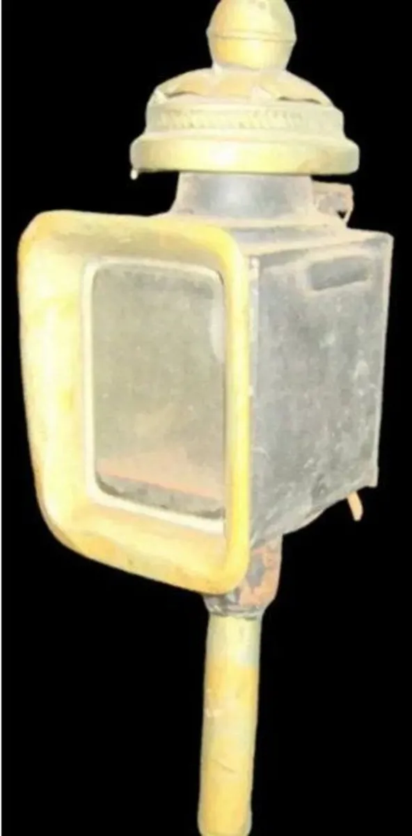 Vintage Original Carriage/Buggy Lamp - Image 4