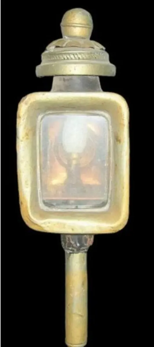 Vintage Original Carriage/Buggy Lamp - Image 1