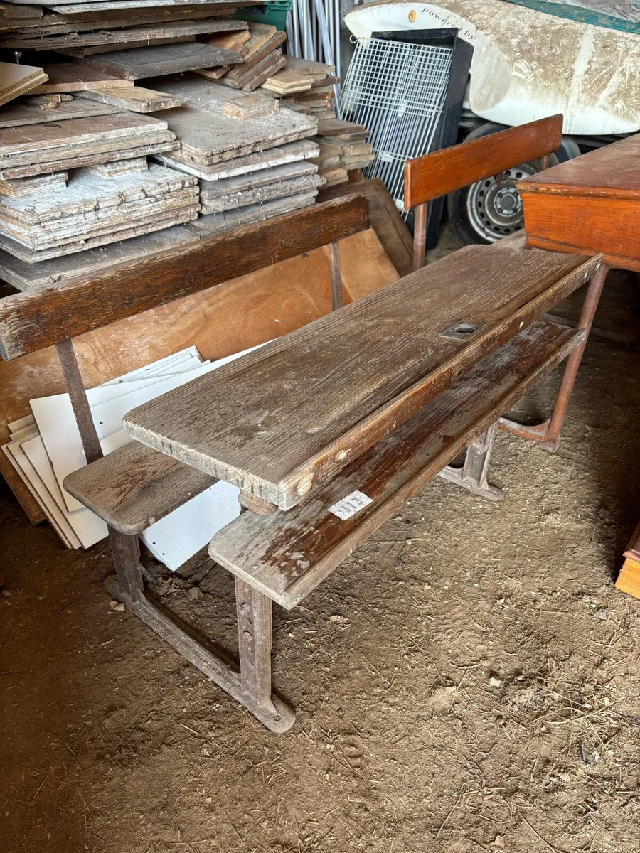 Old school desk - Image 3