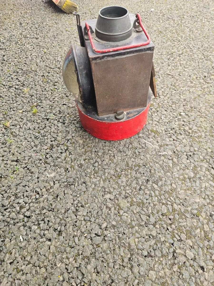 Vintage Railway Lamp - Image 4