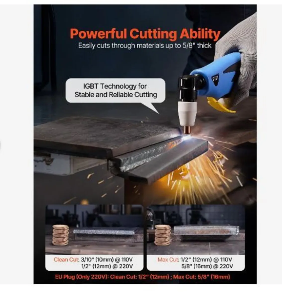 Plasma Cutter, 50A Plasma Cutting Machine - Image 2