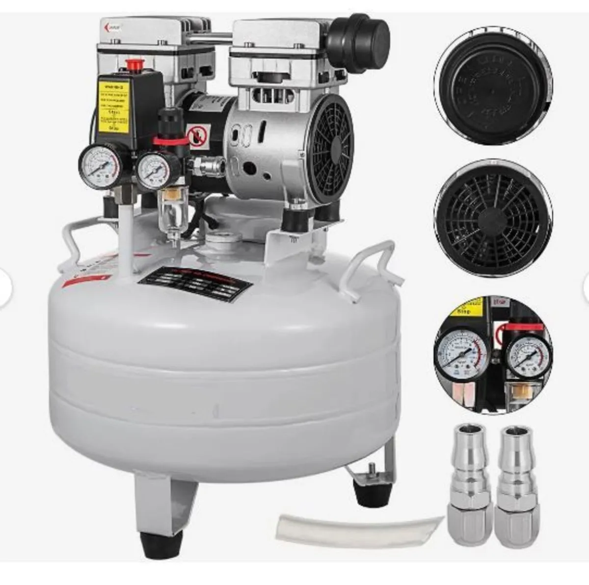Vertical Air Compressor 6.6 Gallon Ultra Quiet - Image 2