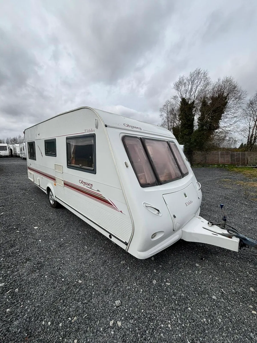 Elddis 4 Berth Fixed Bed Caravan For Sale - Image 2
