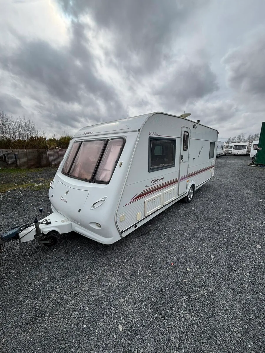 Elddis 4 Berth Fixed Bed Caravan For Sale - Image 1