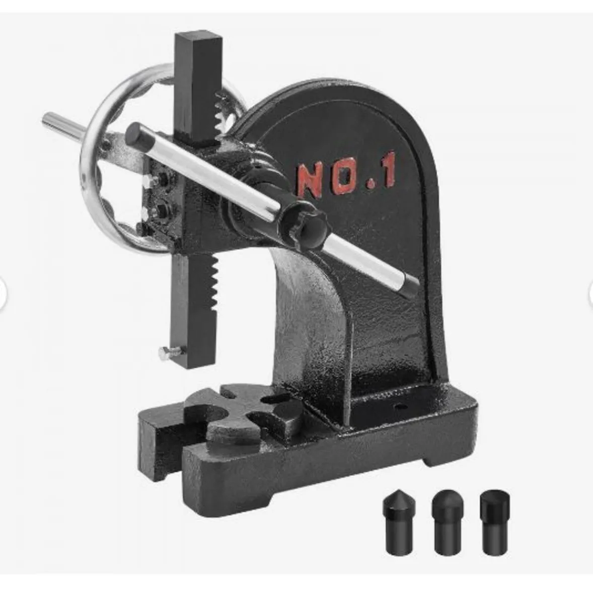 Arbor Press, 1 Ton Manual with Handwheel - Image 1