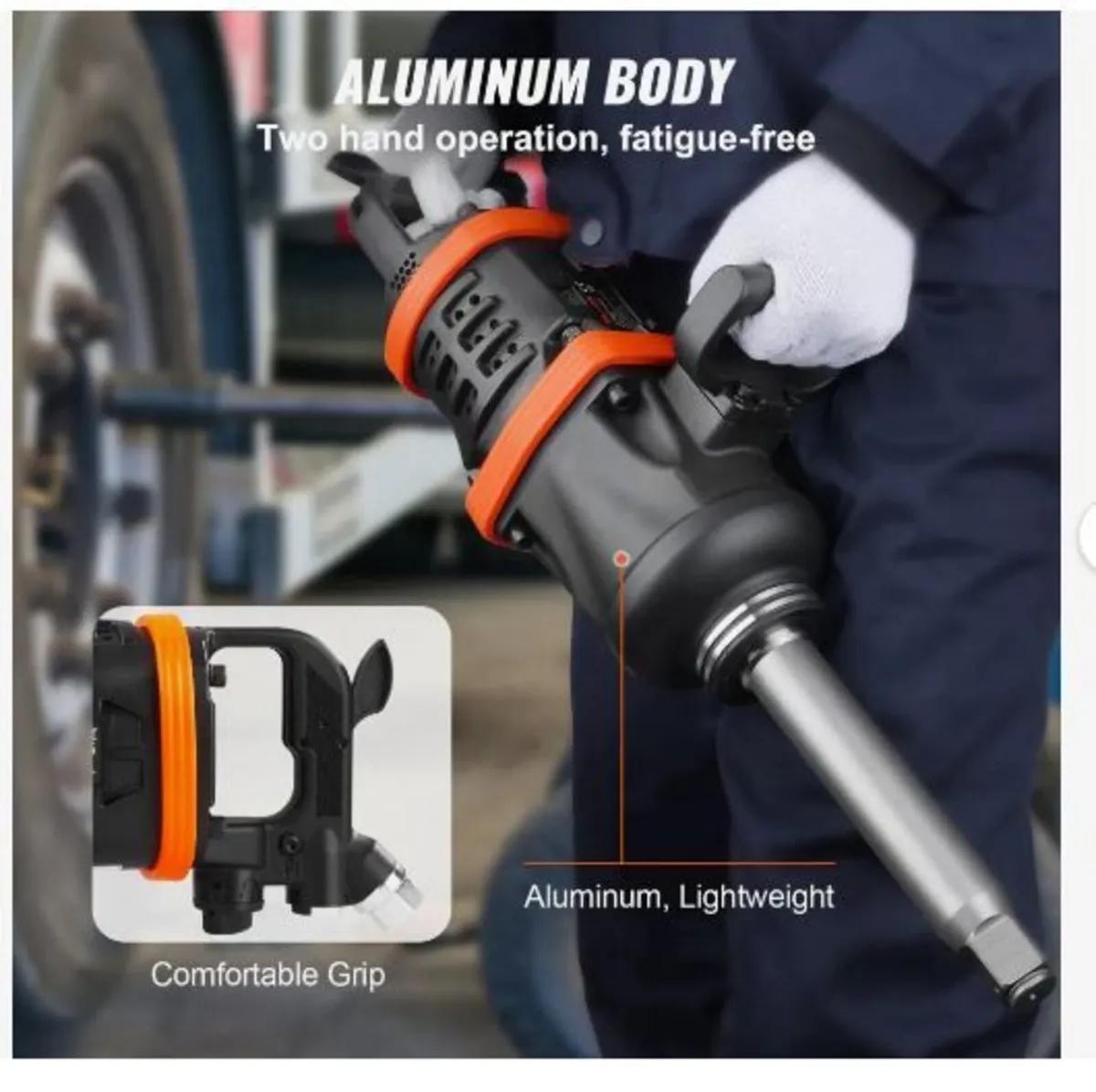 2.5 cm Air Impact Wrench - Image 3