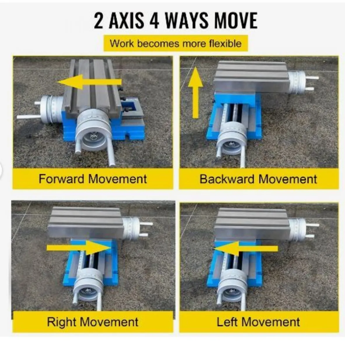 Milling Machine Worktable Cross Slide Table - Image 2