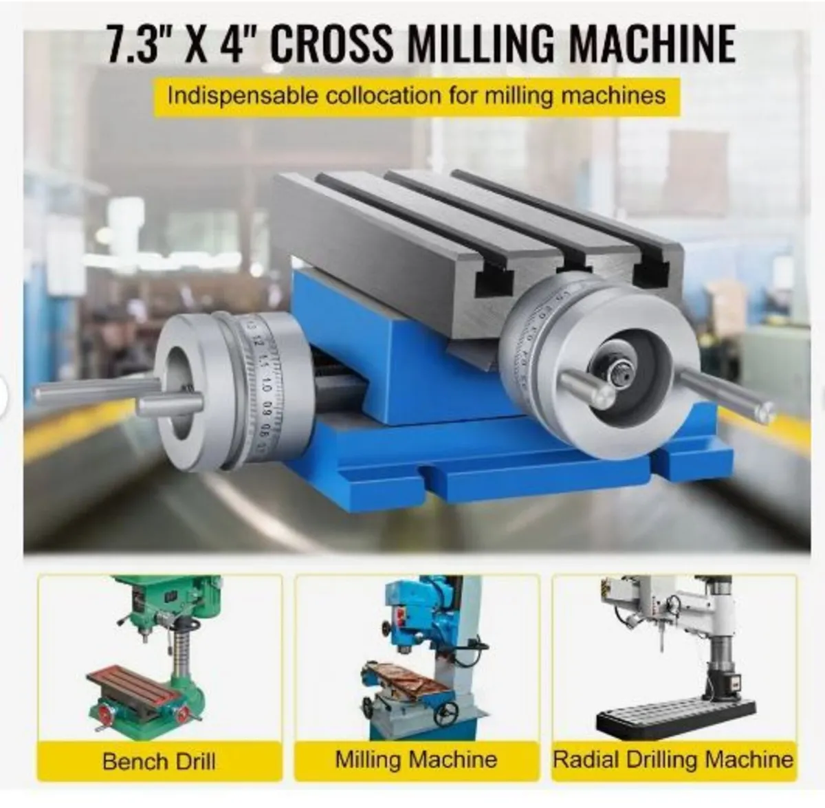 Milling Machine Worktable Cross Slide Table - Image 3