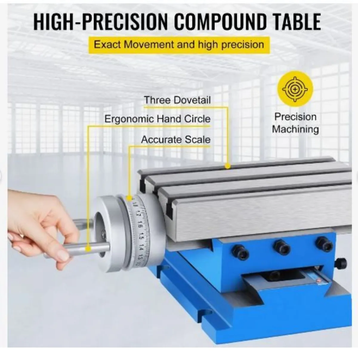 Milling Machine Worktable Cross Slide Table - Image 4