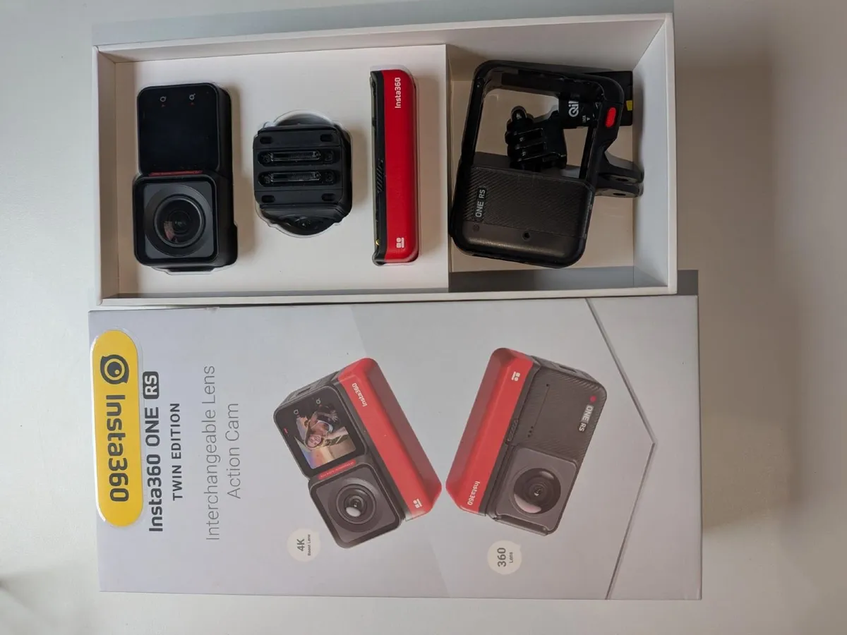 Insta360 ONE RS Twin Edition – 4K + 360 Camera (Fu - Image 4
