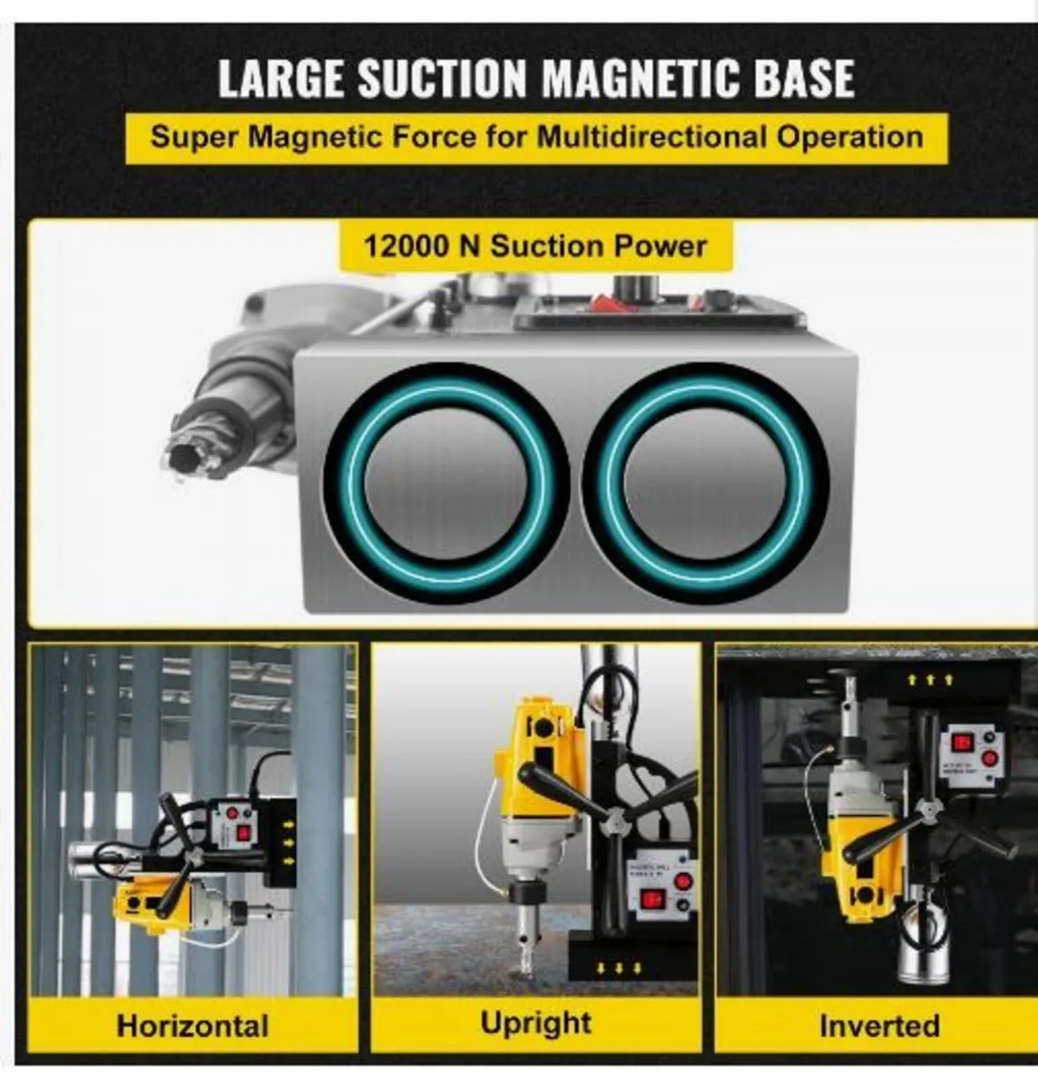 MD40 38.1 mm Electric Magnetic Drill Press - Image 4