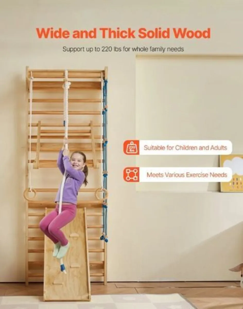 Swedish Ladder Wall Gym,Climbing - Image 4