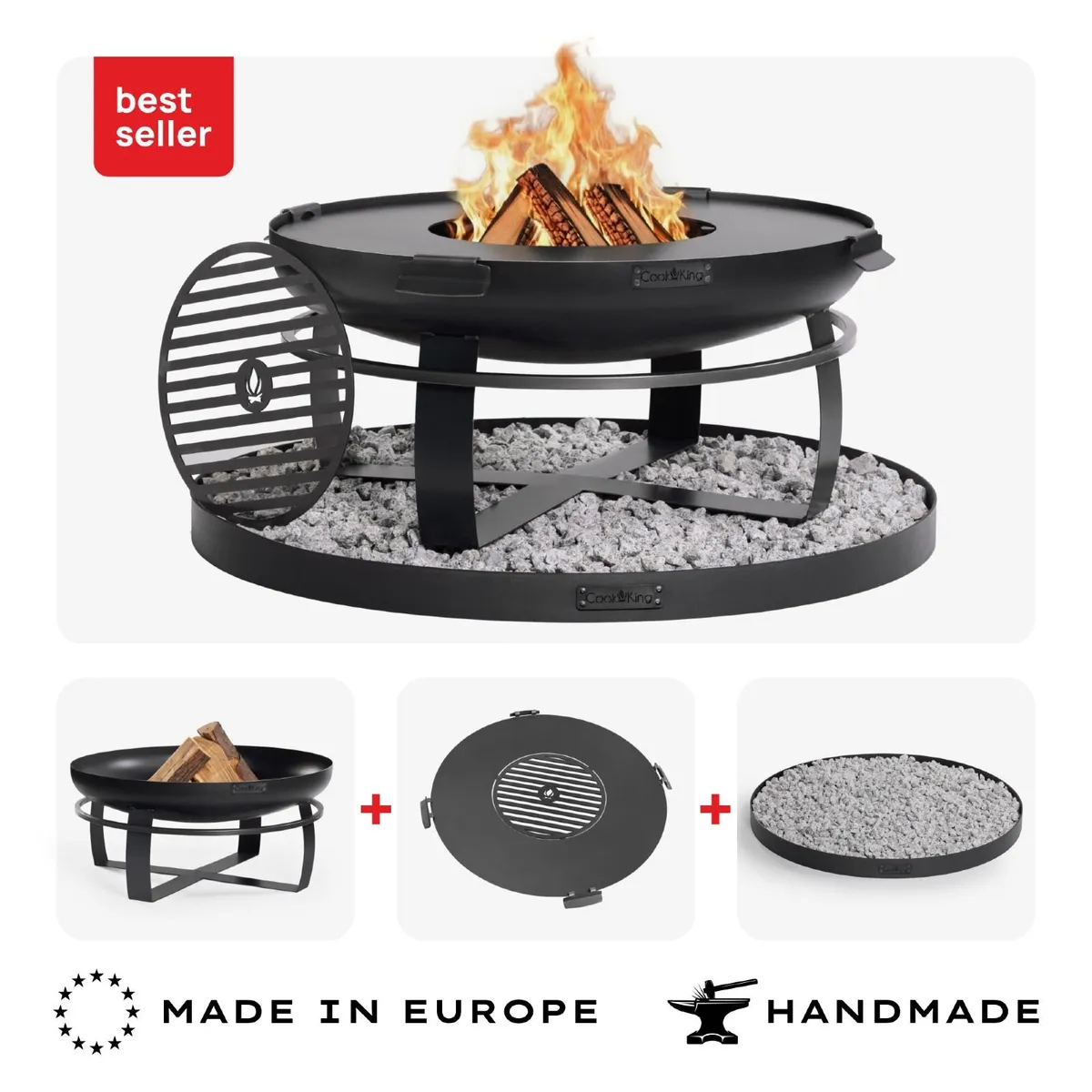Premium-quality fire pit grill - Image 1